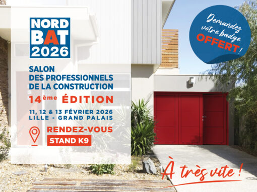 Retrouvez nous sur le salon NORDBAT 2026
