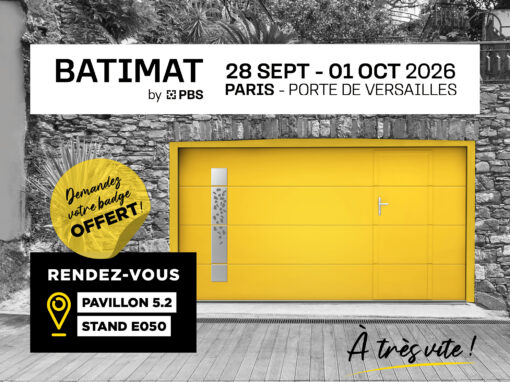 Retrouvez nous sur BATIMAT 2026 !